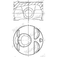 Слика на клип NURAL 87-145200-00 за Alfa Romeo 156 (932) Sedan 2.0 Twin Spark - 162 коњи бензин