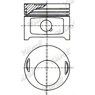 Слика на клип NURAL 87-179500-10 за Mercedes E-class (w124) 200 (124.020) - 102 коњи бензин