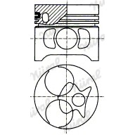 Слика на клип NURAL 87-183300-00 за Mercedes 190 (w201) Turbo-D 2.5 (201.128) - 122 коњи дизел