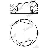 Слика на клип NURAL 87-214107-10 за Ford Escort 4 Convertible (ALF) 1.6 i - 102 коњи бензин