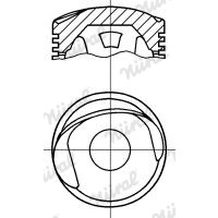 Слика на клип NURAL 87-214111-00 за Ford Escort 4 Convertible (ALF) 1.6 i - 90 коњи бензин