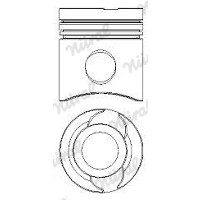 Слика на клип NURAL 87-283100-80 за камион MAN F 2000 19.314 FC, FLC, FLLC, FLLW, FRC, FLRC, FLLRC, FLL, FLLR, F-N - 310 коњи дизел