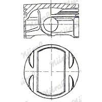 Слика на клип NURAL 87-307700-00 за Opel Vectra B Hatchback 2.5 - 196 коњи бензин