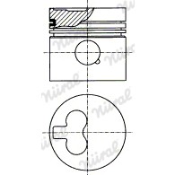 Слика на клип NURAL 87-318706-30 за Ford Scorpio 1 Saloon (GGE) 2.5 D - 69 коњи дизел