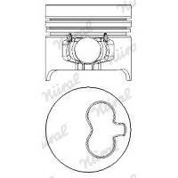 Слика на клип NURAL 87-336507-00 за Renault Express Box 1.9 D (F40R) - 54 коњи дизел