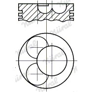 Слика на клип NURAL 87-396300-00 за камион Volvo F 88/260 - 258 коњи дизел