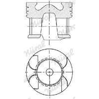 Слика на клип NURAL 87-422407-00 за Toyota Land Cruiser 150 (J15) 3.0 D-4D - 190 коњи дизел