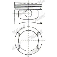 Слика на клип NURAL 87-501807-10 за Audi 100 Avant (4A, C4) 2.8 E - 174 коњи бензин