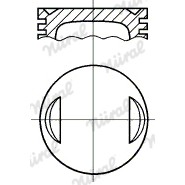 Слика на клип NURAL 87-529000-00 за Ford Fiesta 3 (gfj) 1.6 Turbo (FBJT) - 131 коњи бензин