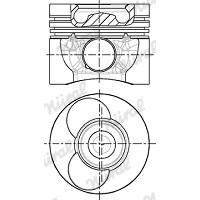 Слика на клип NURAL 87-743100-00 за Mercedes Sprinter 3-t Platform (903) 312 D 2.9 - 122 коњи дизел