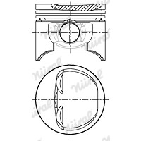 Слика на клип NURAL 87-783600-00 за Fiat Uno (146 A,E) 1983 70 i.e. - 70 коњи бензин