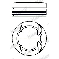 Слика на клип NURAL 87-786806-00 за Fiat Palio 178bx 1.6 - 106 коњи бензин