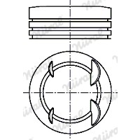 Слика на клип NURAL 87-787006-00 за Lancia Kappa (838a) 2.0 20V (838AA1AA) - 146 коњи бензин