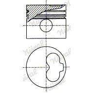 Слика на клип NURAL 87-990100-40 за Audi 100 Avant (4A, C4) 2.4 D - 82 коњи дизел