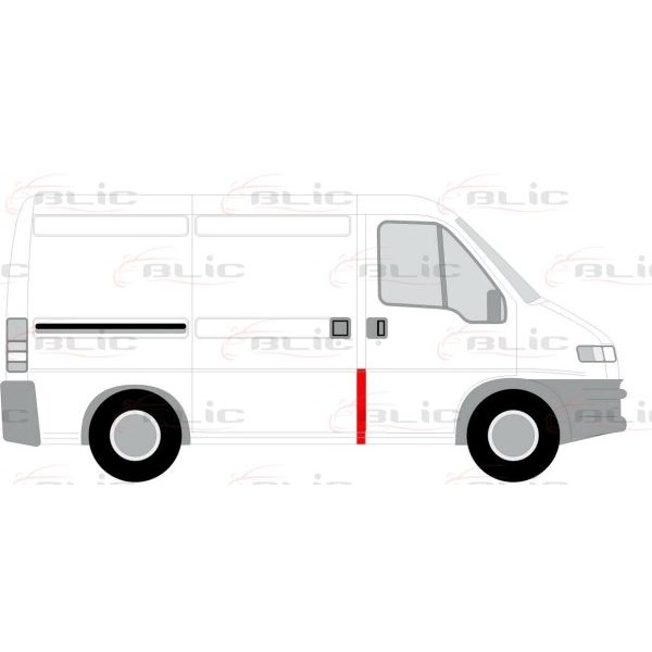 Слика на колона BLIC 6504-03-2092562P за Citroen Jumper BOX 230L 1.9 TD - 92 коњи дизел