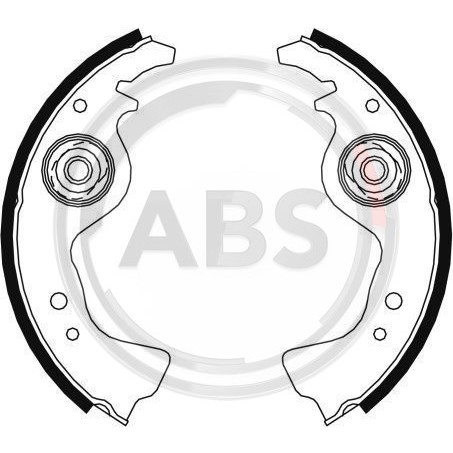 Слика на Комплет гуртни A.B.S. 8004 за Lancia Delta (831,AB0) 1.6 HF Turbo (831AB.020) - 140 коњи бензин