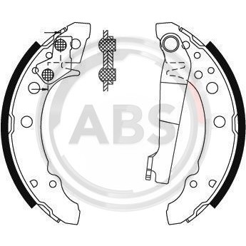 Слика на Комплет гуртни A.B.S. 8772 за Seat Ibiza 2 (6K) 1.6 i - 75 коњи бензин