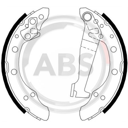 Слика на Комплет гуртни A.B.S. 8778 за Audi A6 Avant (4B, C5) 2.4 - 163 коњи бензин