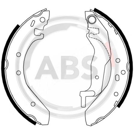 Слика на Комплет гуртни A.B.S. 8865