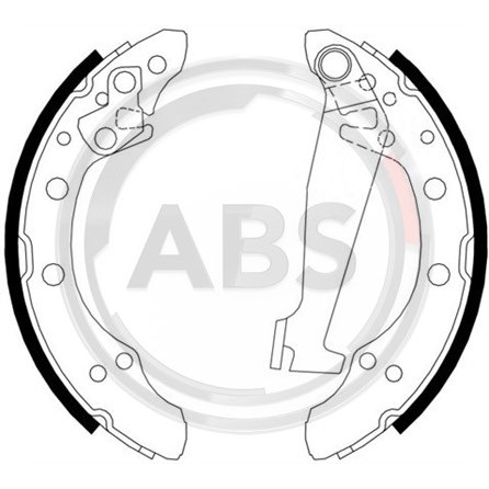 Слика на Комплет гуртни A.B.S. 8871 за Audi A4 Avant (8E5, B6) 2.4 - 170 коњи бензин