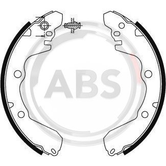 Слика на Комплет гуртни A.B.S. 8904 за Mitsubishi Chariot (N3 W,N4 W) 2.0  4x4 (N43W) - 133 коњи бензин