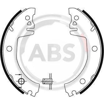 Слика на Комплет гуртни A.B.S. 8911 за Skoda Favorit Forman (785) 1.3 - 68 коњи бензин