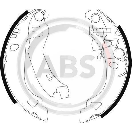 Слика на Комплет гуртни A.B.S. 8939 за Lancia Y (840A) 1.4 12V (840AB) - 80 коњи бензин