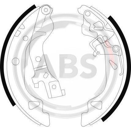 Слика на Комплет гуртни A.B.S. 9075 за Fiat Punto 188 1.9 JTD - 86 коњи дизел