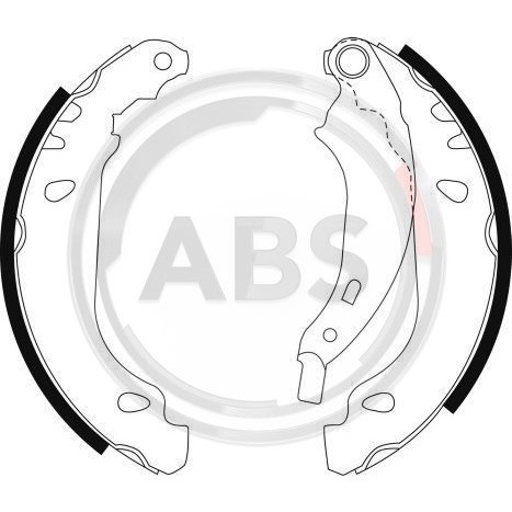 Слика на Комплет гуртни A.B.S. 9092 за Renault Thalia (LB0-1-2) 1.6 16V - 107 коњи бензин