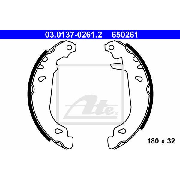 Слика на Комплет гуртни ATE 03.0137-0261.2