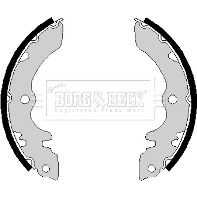 Слика на Комплет гуртни BORG & BECK BBS6136