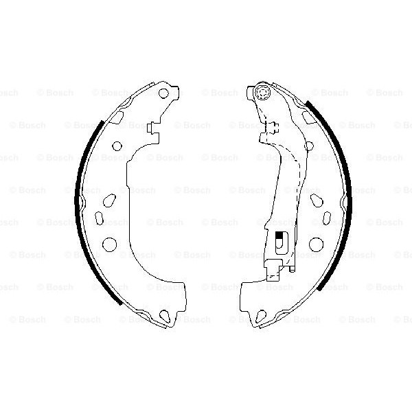 Слика на Комплет гуртни BOSCH 0 986 487 717 за Fiat Doblo Cargo 223 1.4 - 77 коњи бензин