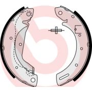 Слика 1 $на Комплет гуртни BREMBO S 23 577