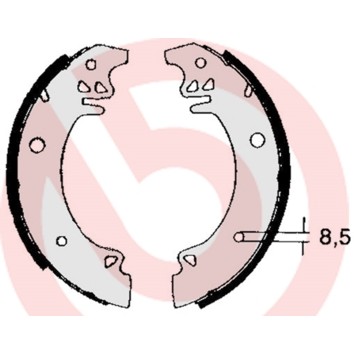 Слика на Комплет гуртни BREMBO S 61 507