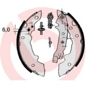 Слика 1 $на Комплет гуртни BREMBO S 68 508