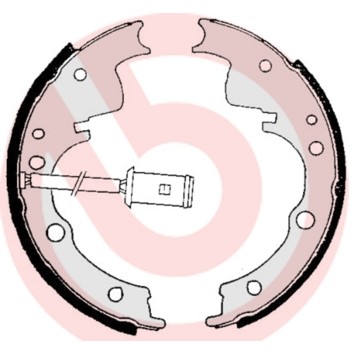 Слика на Комплет гуртни BREMBO S A6 505