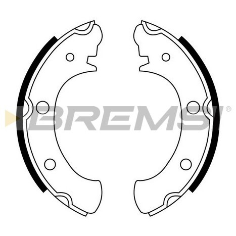 Слика на Комплет гуртни BREMSI GF0880