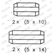 Слика 4 на комплет гуртни FERODO PREMIER FSB183