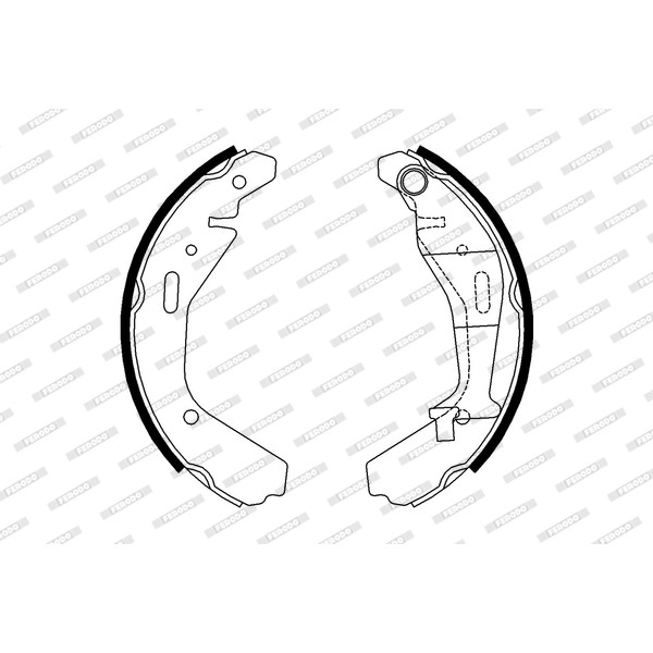 Слика на Комплет гуртни FERODO PREMIER FSB4007
