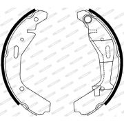 Слика 2 на комплет гуртни FERODO PREMIER FSB4007