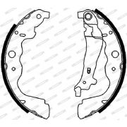 Слика 2 на Комплет гуртни FERODO PREMIER FSB4031