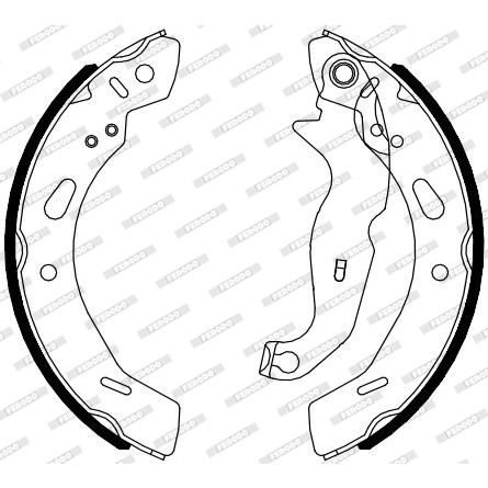 Слика на комплет гуртни FERODO PREMIER FSB4080 за Ford Fiesta 6 1.6 Ti - 120 коњи бензин