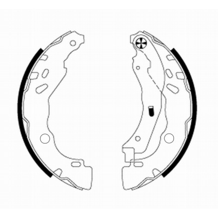 Слика на Комплет гуртни HELLA PAGID 8DB 355 020-081