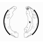 Слика 1 на Комплет гуртни HELLA PAGID 8DB 355 020-081