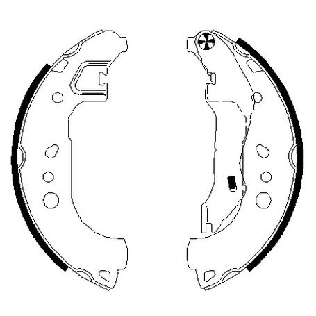 Слика на Комплет гуртни HELLA PAGID 8DB 355 022-131