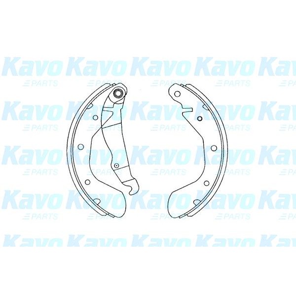 Слика на Комплет гуртни KAVO PARTS KBS-1403 за Daewoo Espero Sedan KLEJ 1.8 - 90 коњи бензин