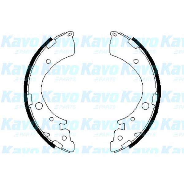 Слика на Комплет гуртни KAVO PARTS KBS-2907 за Honda Logo (GA3) 1.3 - 65 коњи бензин