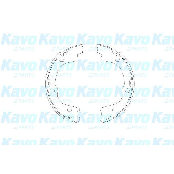 Слика на Комплет гуртни KAVO PARTS KBS-3406 за Hyundai H-1 Travel 2.4 i - 175 коњи бензин