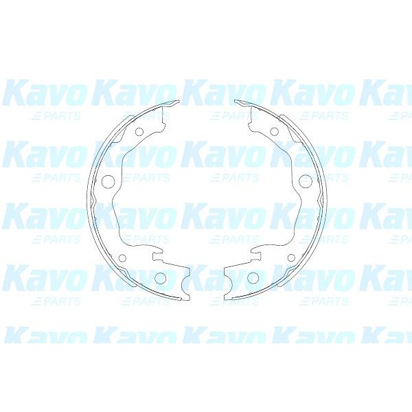 Слика на комплет гуртни KAVO PARTS KBS-7403 за Nissan Qashqai (J10,JJ10) 2.0 - 139 коњи бензин