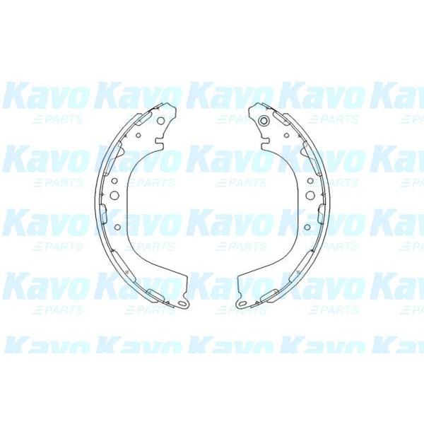 Слика на Комплет гуртни KAVO PARTS KBS-7411 за Nissan Pick up (D22) 2.5 D 4WD - 83 коњи дизел